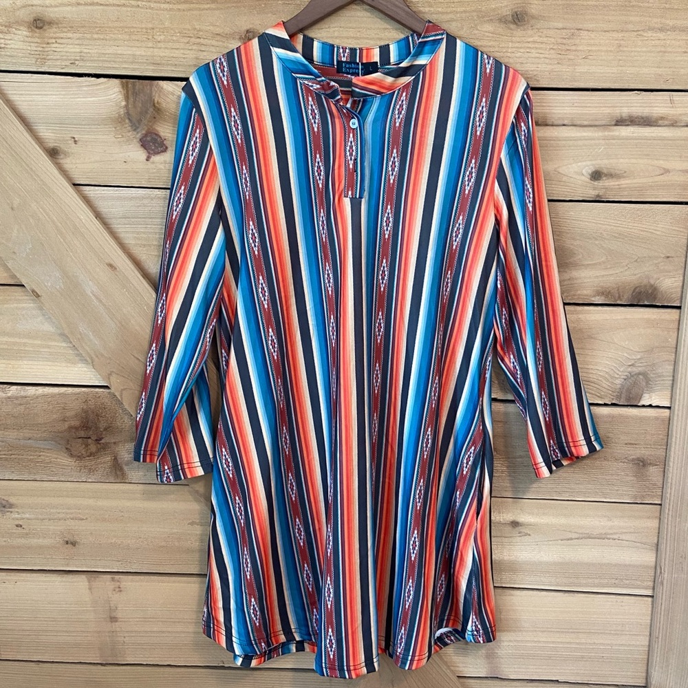 Fashion Express Serape Tunic